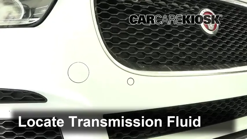 2017 Jaguar XE Premium 3.0L V6 Supercharged Transmission Fluid